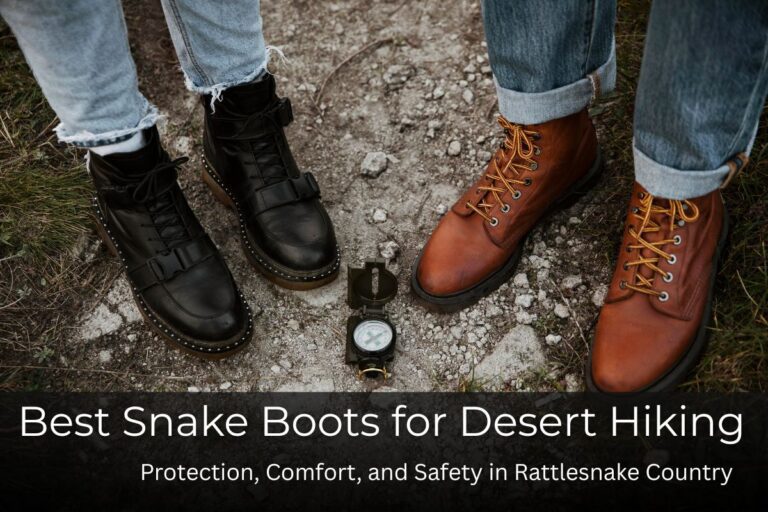 Best snake boots for desert hiking