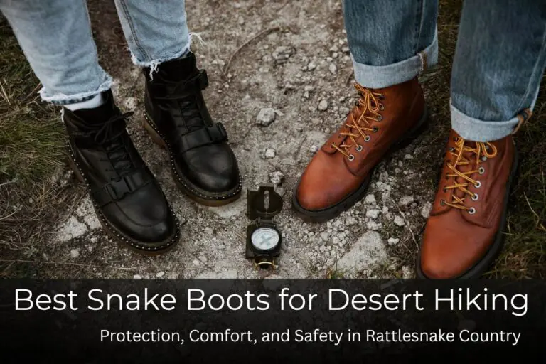 Best snake boots for desert hiking